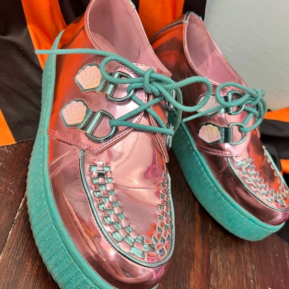 strangecvlt Shoes - Strangecvlt Mermaid Krypt Kreepers size 8